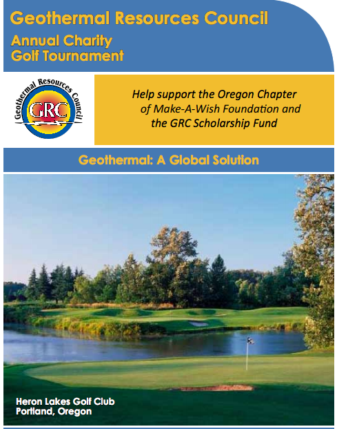 GRC Annual Charity Golf Tournament, Sept. 28, 2014 | ThinkGeoEnergy ...