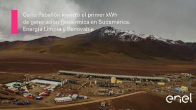 48 MW Cerro Pabellon geothermal plant starts operation in Chile - first ...