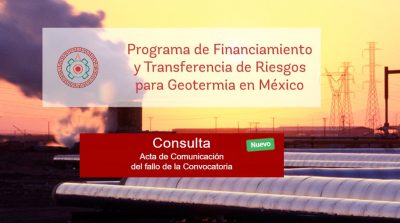 Initial Call under Mexican Geothermal Financial Program declared void