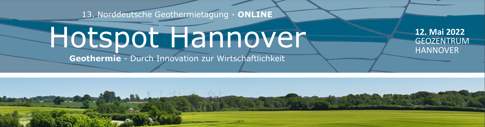 13. Norddeutscher Geothermietag, Online, 12. Mai 2022