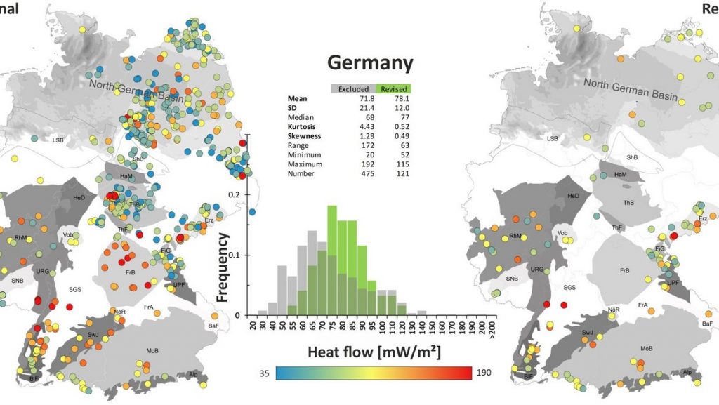 GFZ Potsdam Develops New Heat Flow Database For Germany