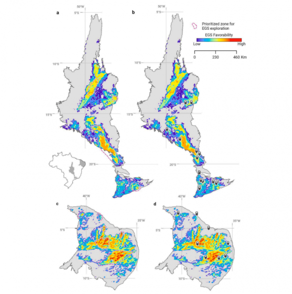 Research highlights geothermal prospectivity mapping of Brazil using ...