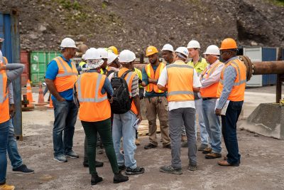 Study tour held in Dominica to learn about geothermal exploration and drilling