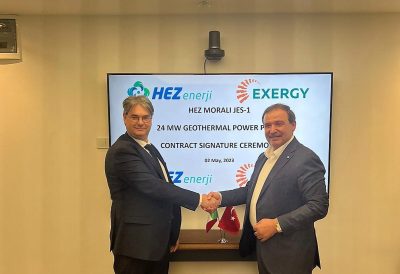 Exergy to supply turbine for HEZ Enerji geothermal power plant in Aydin, Türkiye.