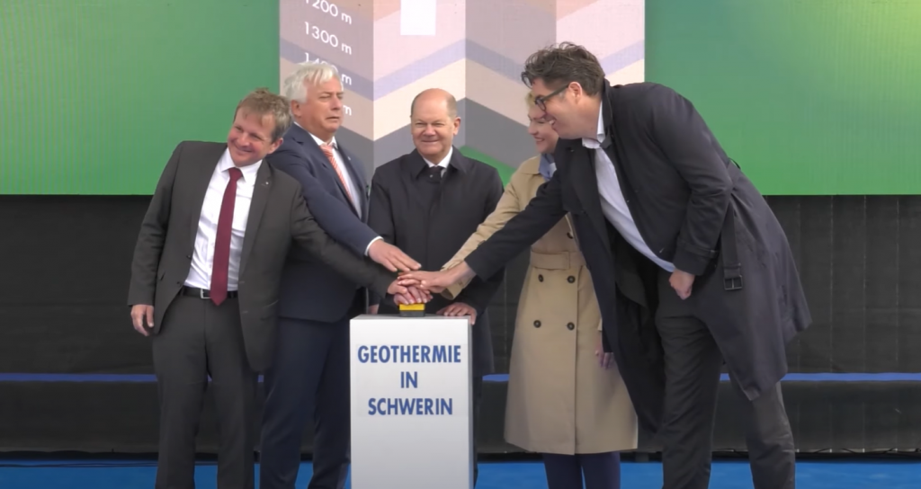 Geothermal heating plant in Schwerin, Germany starts operations