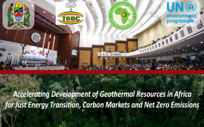 Registration open – 10th African Rift Geothermal Conference, Tanzania, 21-27 Oct 2024