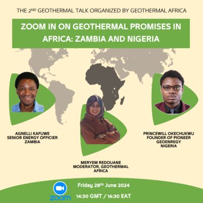 Webinar – Geothermal Africa: Zambia and Nigeria, 28 June 2024