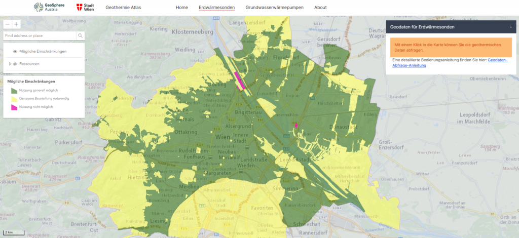 New Geothermal Atlas shows shallow geothermal potential in Vienna, Austria