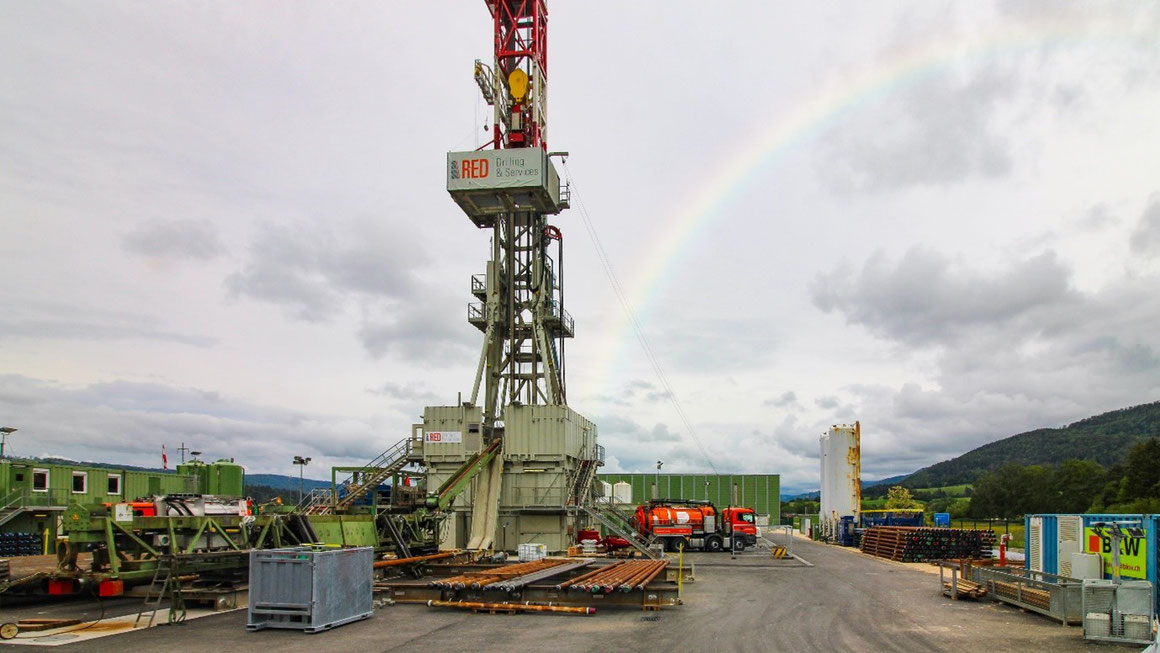 Die Bohrung der ersten Bohrung für das Geothermieprojekt in Haute-Sorne, Schweiz, ist abgeschlossen