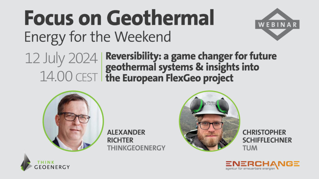 Webinar – FlexGeo, a game-changer for future geothermal systems, 12 July 2024