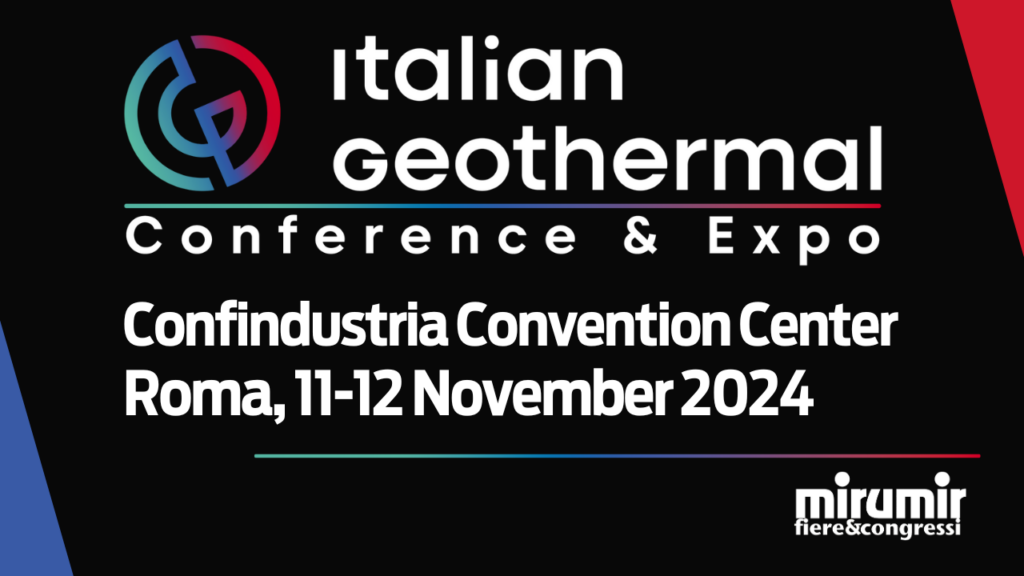 Italy to hold its first Geothermal Conference & Expo on 11-12 November 2024