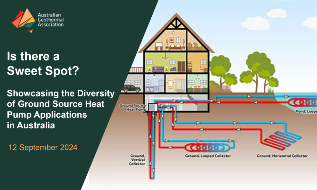 Webinar – Case studies on GSHP applications in Australia, 12 September 2024