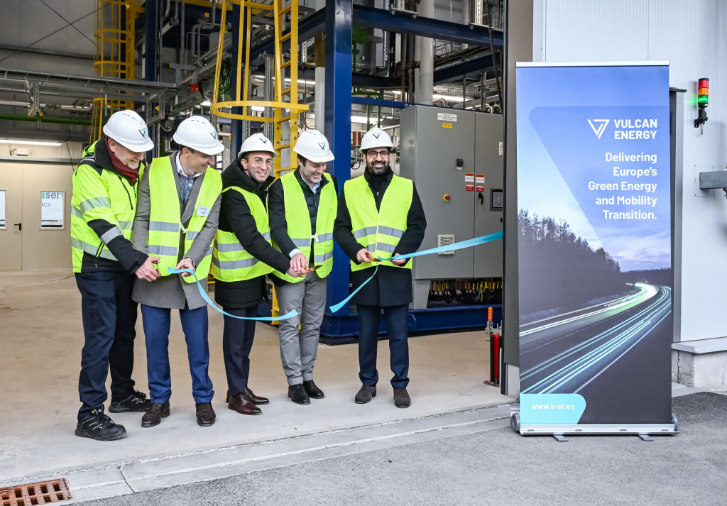 Vulcan starts lithium hydroxide production from geothermal brine in Germany