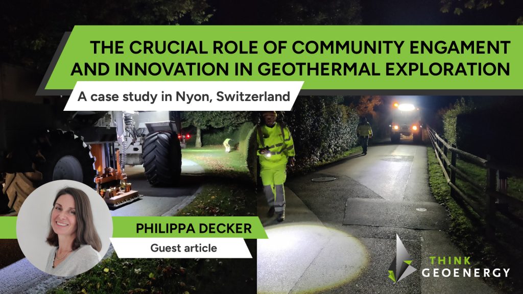 The crucial role of community engagement and innovation in geothermal exploration