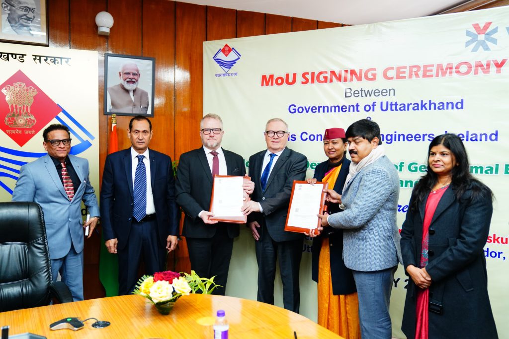 Uttarakhand, India signs MOU with Icelandic consultancy for geothermal exploration