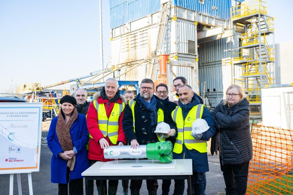 Drilling of new geothermal doublet in Alfortville, France officially starts