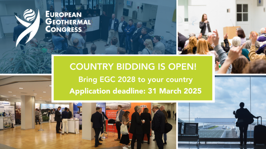 EGEC opens country bidding for 2028 European Geothermal Congress