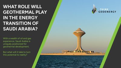 What role will geothermal play in the energy transition of Saudi Arabia?