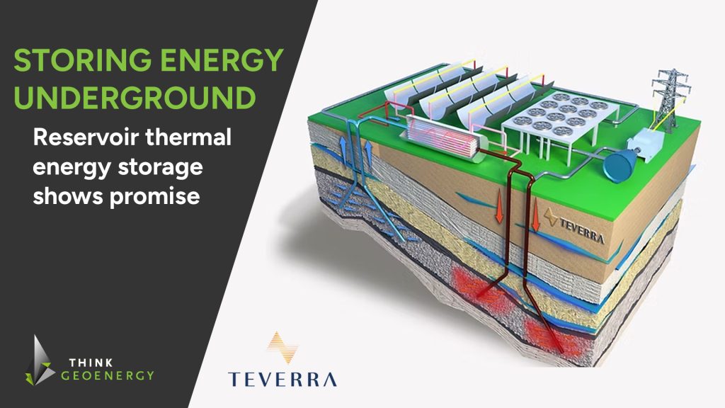 Storing energy underground : Reservoir thermal energy storage shows promise